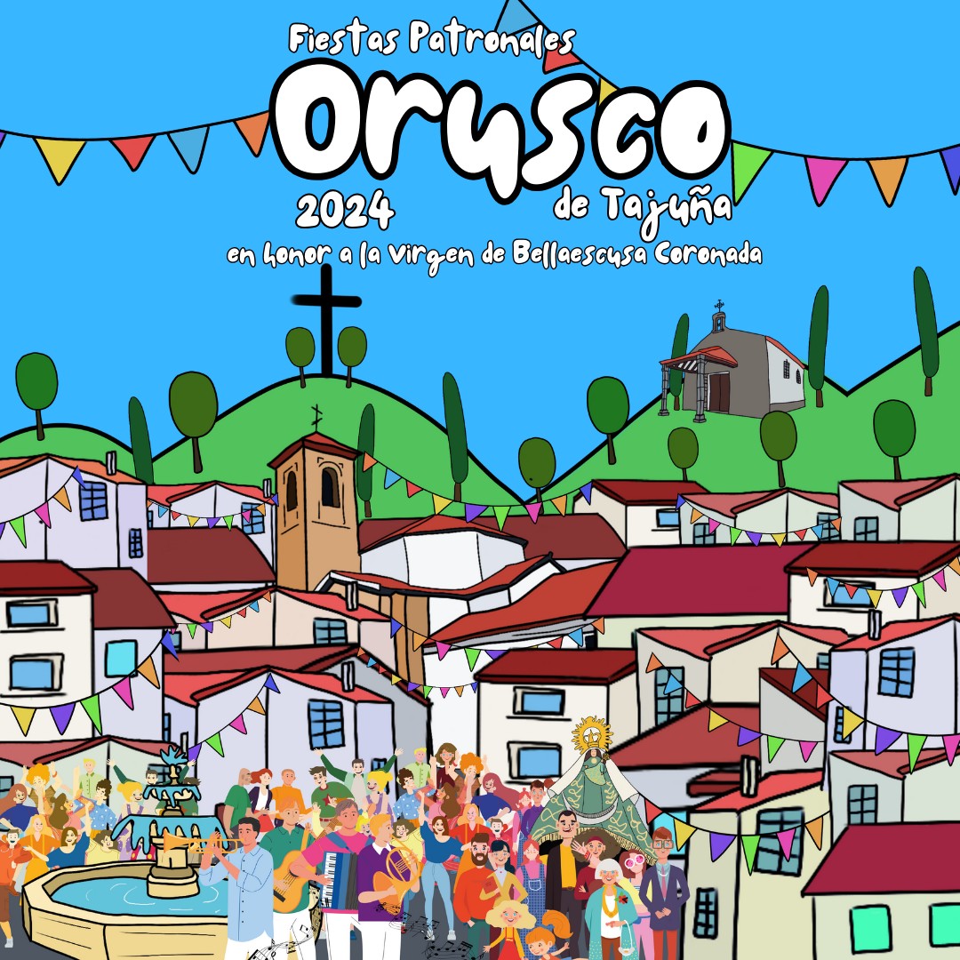 Fiestas patronales en honor a Nuestra Señora de Bellaescusa 2024 Orusco de Tajuña
